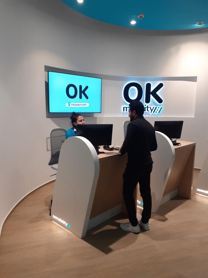 OK Mobility eröffnet Filiale in Frankfurt, um Mobilitätsangebot in Deutschland auszubauen