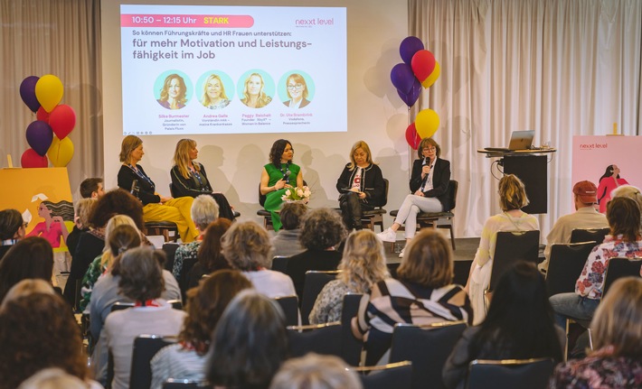 NEXXT LEVEL-Event "Resilient durch die Wechseljahre" - was hilft Frauen, wie können Unternehmen und Politik unterstützen