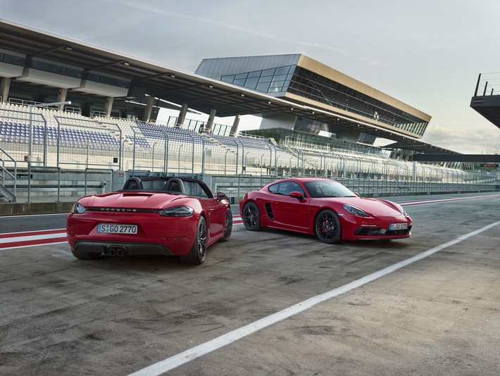 Conçus pour le design et la sportivité - les nouveaux modèles Porsche 718 GTS