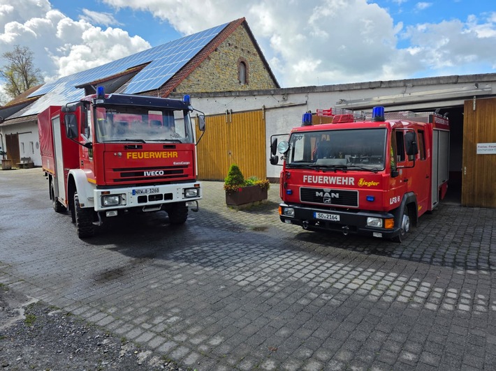 FW Ense: Neuer Standort für den SW-2000 im Löschzug 2 / Aufwertung der Löschgruppe Oberense durch zusätzliches Fahrzeug