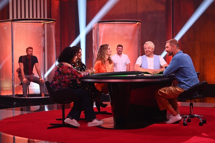 In Spiellaune: Tom Kaulitz will mit Heidi Klum in der SAT.1-Show "Mein Mann kann" antreten