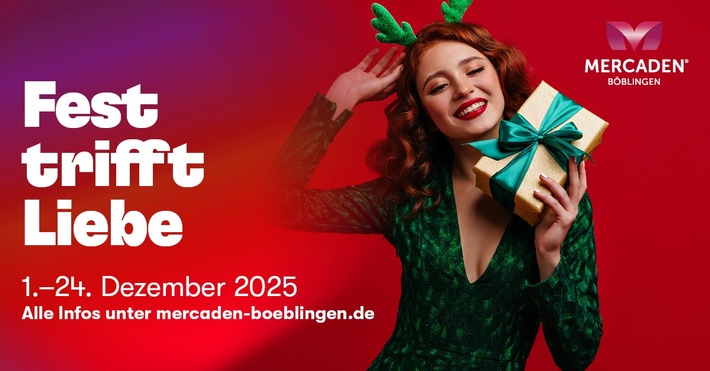 Pressemitteilung: MERCADEN® Böblingen laden zu Weihnachtsaktionen ein