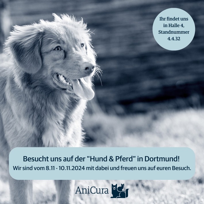 AniCura auf der Messe Hund & Pferd 2024: Umfassende Informationen rund um das Thema Tiergesundheit