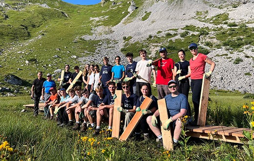 OKB-Lernendenlager: Mitten in der Schweiz – mitten im Team