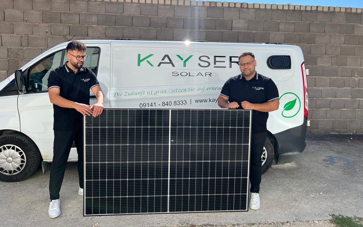Kayser Solar: Jungunternehmer gestalten die Zukunft der Solarbranche
