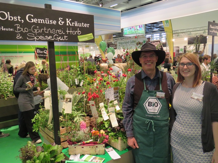 Grüne Woche Berlin 2017: Bio live erleben / Bundesprogramm des Landwirtschaftsministeriums präsentiert sich in der Biohalle