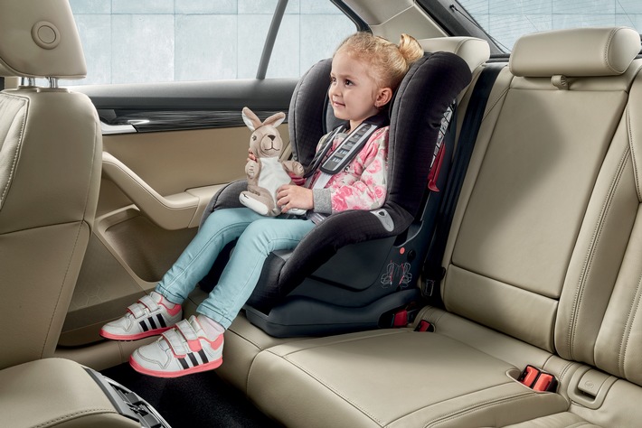 Wichtige Tipps zur Sicherheit von Kindern in SKODA Fahrzeugen