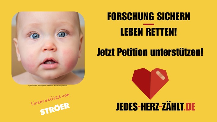 Letzte Chance für das Herzregister / DOOH-Kampagne macht bundesweit auf drohendes Aus für eine zentrale Forschungsressource aufmerksam