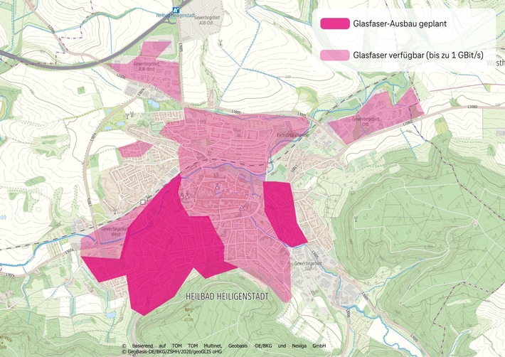 Telekom treibt Glasfaserausbau in Heilbad Heiligenstadt weiter voran