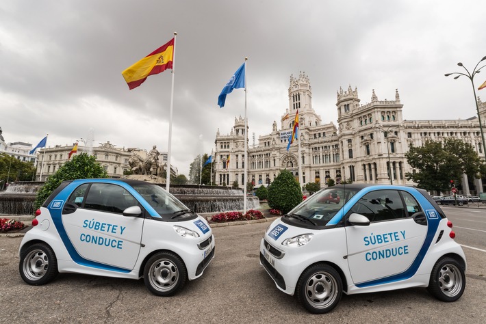 Spanische Regierung kauft CO2-Einsparungen von car2go