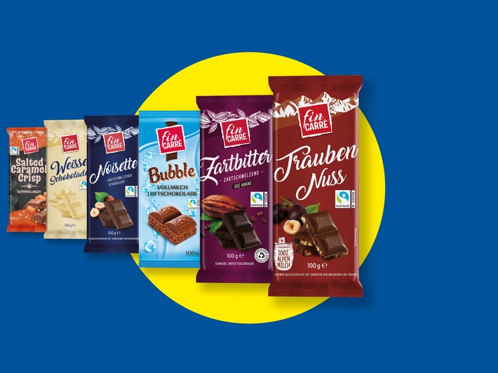 Lidl versüßt Weihnachten: Schokolade bis zu 23% reduziert / Lohnt sich: Lidl senkt die Preise für 14 Schokoladenartikel