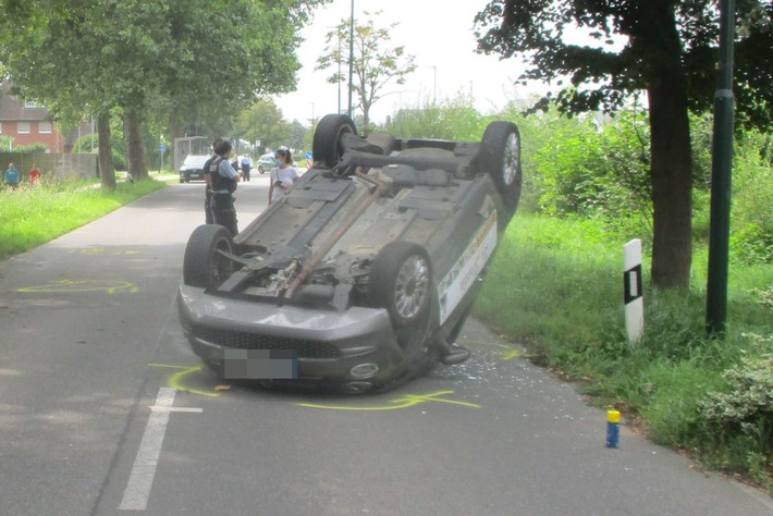 POL-REK: 210824-3: Schwerverletzt nach Verkehrsunfall