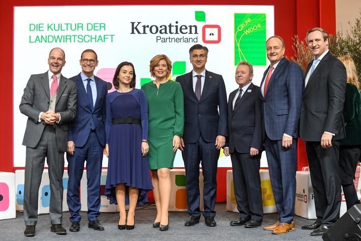 Grüne Woche 2020: Klöckner eröffnet mit zahlreichen Ministern die Grüne Woche 2020