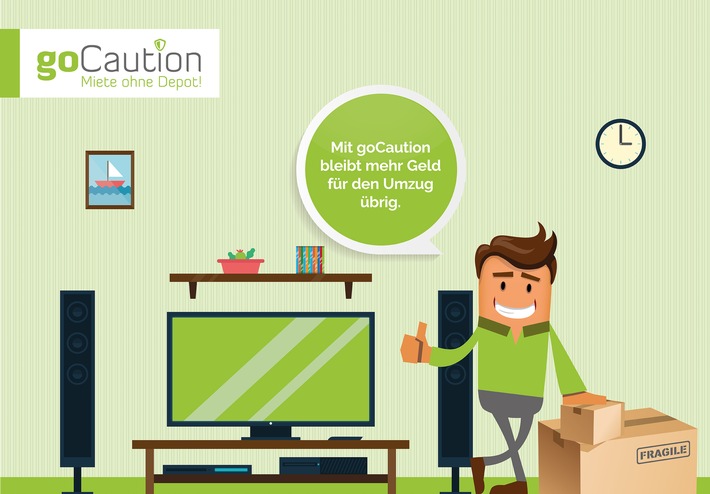 goCaution.ch: Die erste papierlose Mietkaution in der Schweiz geht online