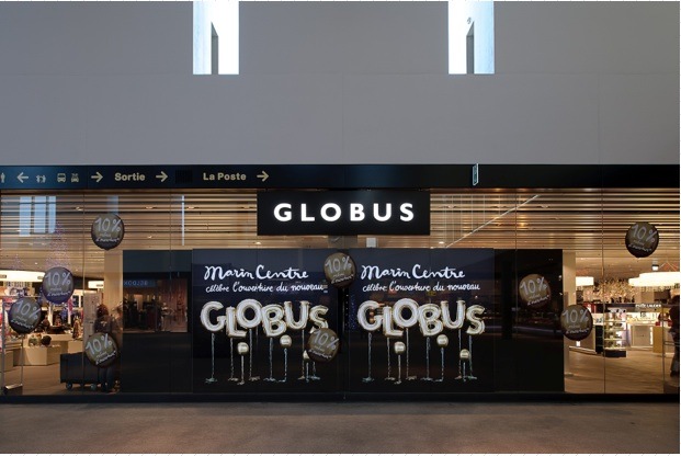 Globus Neueröffnung: Neuer Globus im Centre Marin, Neuenburg eröffnet!