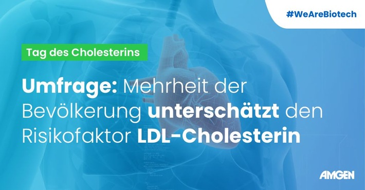 Umfrage: Mehrheit der Bevölkerung unterschätzt den Risikofaktor LDL-Cholesterin
