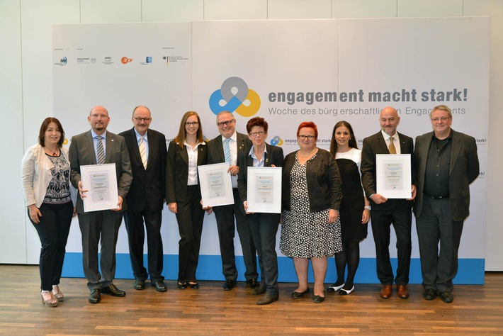 Ernennung der Engagement-BotschafterInnen 2015 - Gemeinsam für bürgerschaftliches Engagement werben