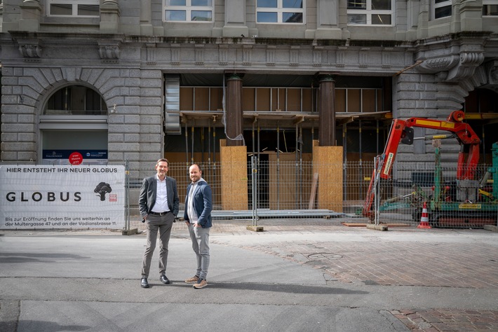 Sternekoch Tobias Funke eröffnet das Restaurant "Multertor" im Globus St. Gallen