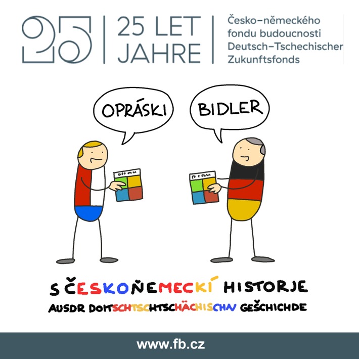 Historie und Humor: Zukunftsfonds feiert 25 Jahre auf dem Bürgerfest des Bundespräsidenten mit facettenreichem Programm und präsentiert satirische Comics