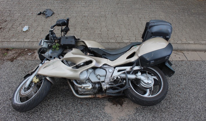 POL-PDKL: Unfall mit schwerverletztem Motorradfahrer