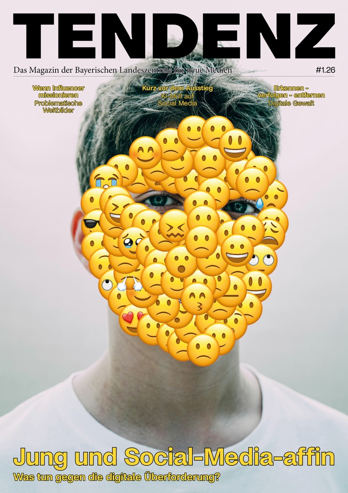 Jung und Social-Media-affin: Was tun gegen die digitale Überforderung? / Tendenz 1.26 thematisiert Social-Media-Verbot