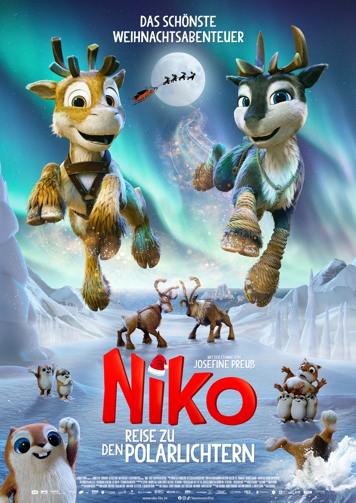 NIKO - REISE ZU DEN POLARLICHTERN / Ab 7. November 2024 im Kino!