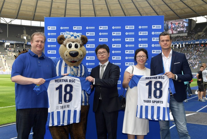 Yabo Sports wird erster regionaler Exklusiv-Partner von Hertha BSC in Asien