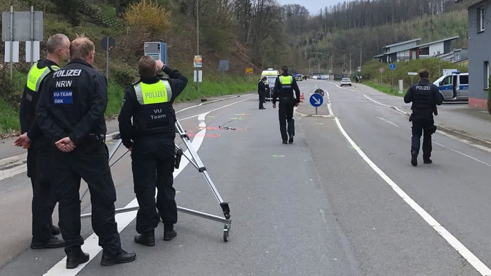 POL-GM: 87-jährige Fußgängerin bei Unfall lebensgefährlich verletzt