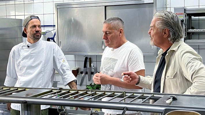 "Die Kochprofis - Comeback am Herd"/ Einsatz der Kochprofis Andi Schweiger und Frank Oehler in München
