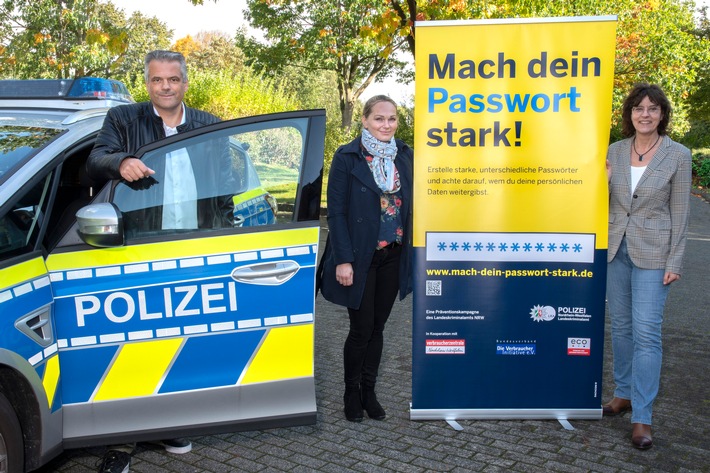 POL-LIP: Kreis Lippe. Gemeinsame Pressemitteilung mit der Verbraucherzentrale in Detmold. Polizei und Verbraucherzentrale als starkes Team: Mach Dein Passwort stark.