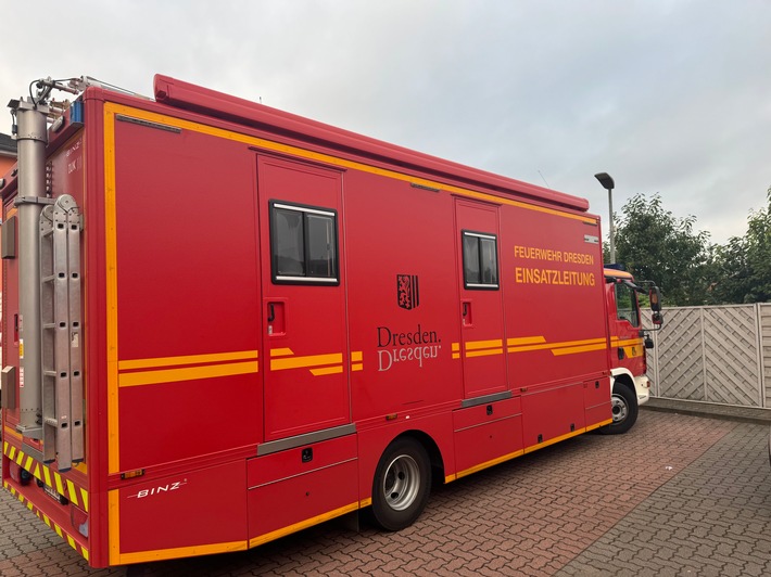 FW Dresden: Informationen zum Einsatzgeschehen von Feuerwehr und Rettungsdienst in der Landeshauptstadt Dresden vom 9. und 10. August 2024