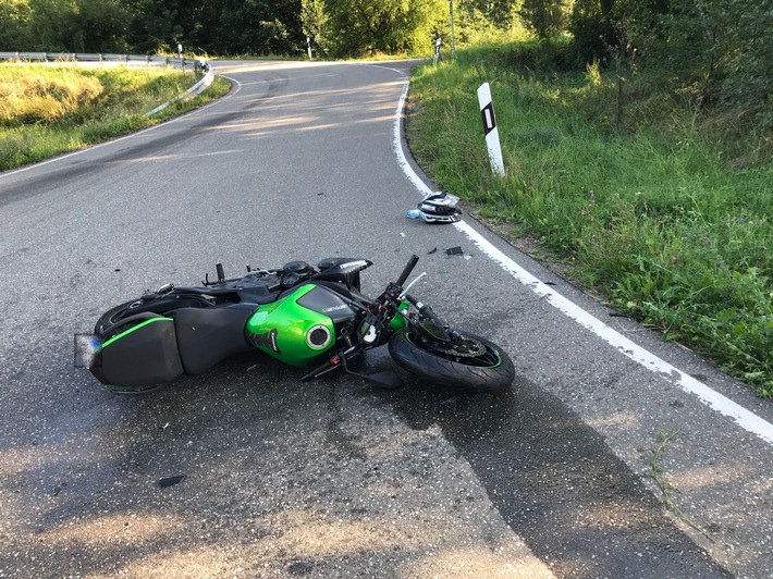 POL-PDKL: Kradfahrer verletzt