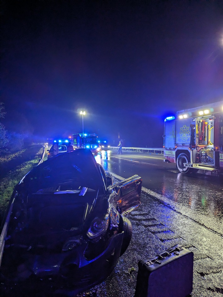 FW-EN: Verkehrsunfall auf der BAB 1