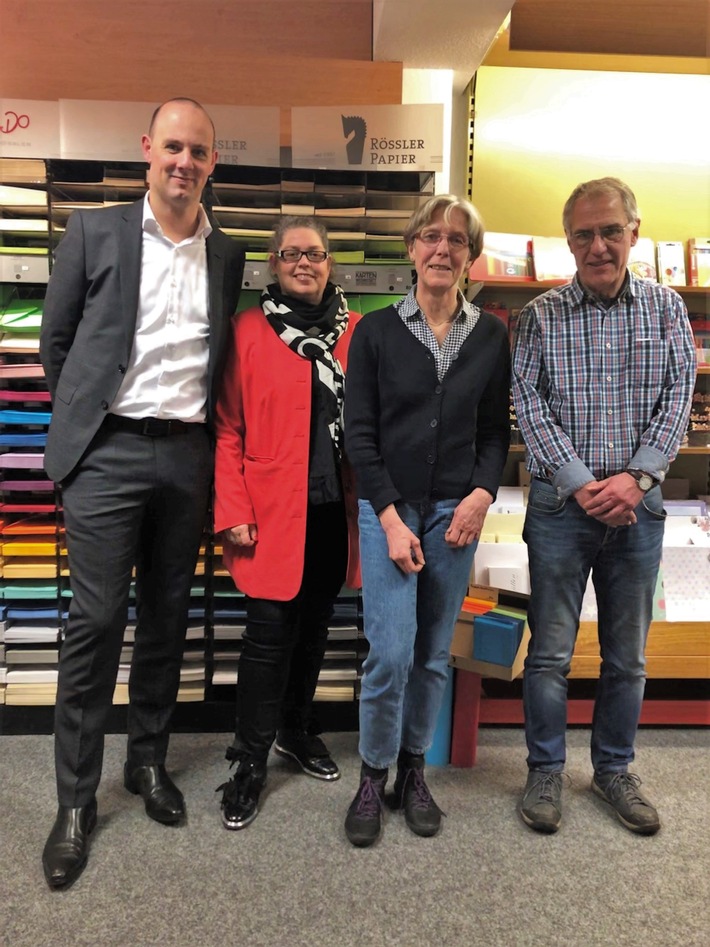 Thalia führt Tradition in Bramsche weiter/ Inhaber Michael Gottlieb übergibt gleichnamige Buchhandlung an Thalia/ Wechsel erfolgt zum 1. März 2019