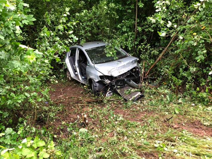 POL-PDKH: Verkehrsunfall mit verletzter Person