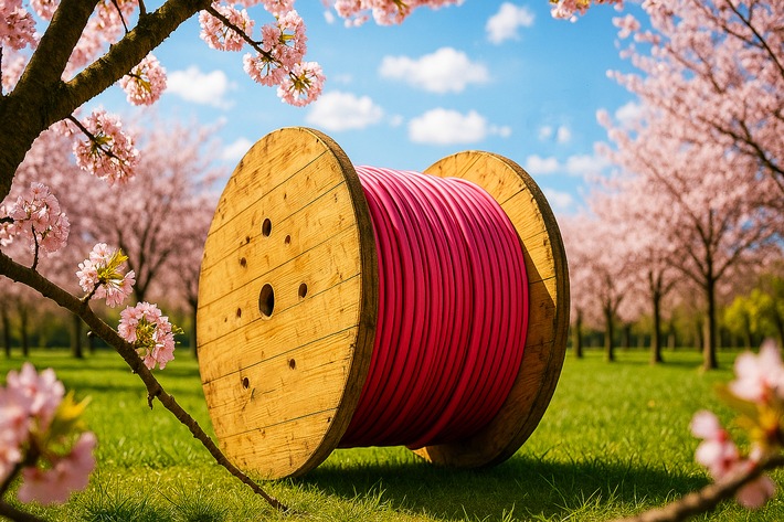 Glasfaser: Telekom erzielt Ausbaurekord im März