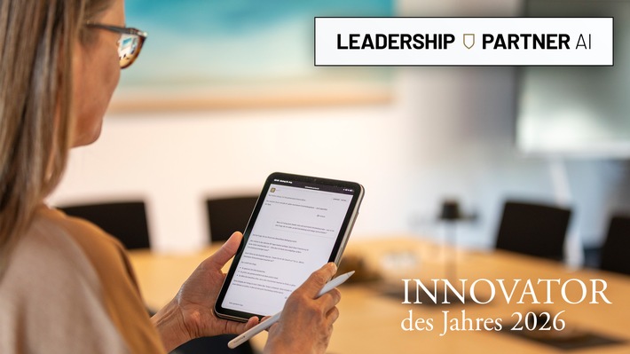 KI-Sparring für Führungskräfte im Mittelstand: Leadership Partner AI wird "Innovator des Jahres 2026"
