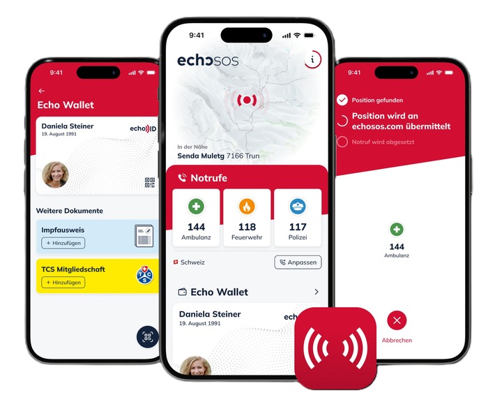 Digitale und mobile Notfallhilfe: EchoSOS und TCS bündeln Kräfte
