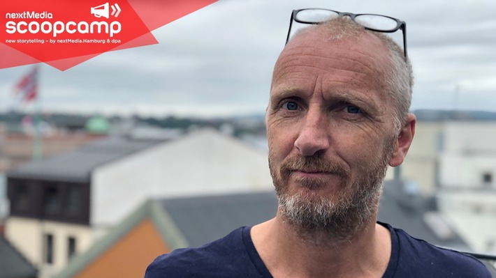 scoopcamp 2019: Helge Birkelund (Amedia AS) als vierter Keynoter bestätigt. Weiterer Text über ots und www.presseportal.de/nr/8218 / Die Verwendung dieses Bildes ist für redaktionelle Zwecke honorarfrei. Veröffentlichung bitte unter Quellenangabe: "obs/scoopcamp/dpa"