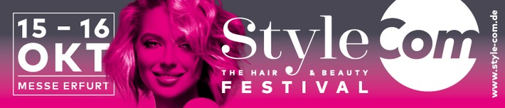 StyleCom 2022 – Wir kommen zurück, wild, neu und anders als erwartet Fortsetzung eines einzigartigen Festivals rund um das Thema Haare