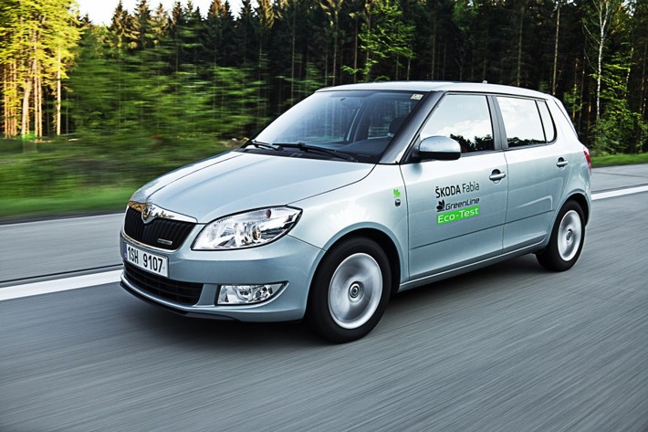 Erfolgreiche Spritspar-Rekordfahrt mit SKODA Fabia GreenLine (mit Bild)