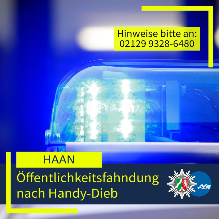 POL-ME: Öffentlichkeitsfahndung: Polizei fahndet nach Handydieb - 2603116