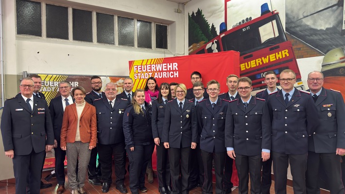 FW-AUR: Jahreshauptversammlung der Feuerwehr Aurich