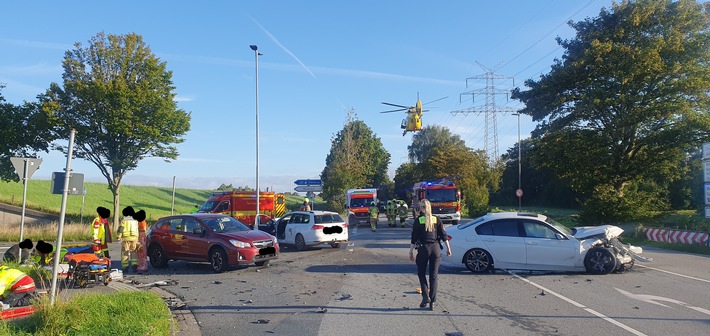 POL-WHV: Verkehrsunfall Friesendamm