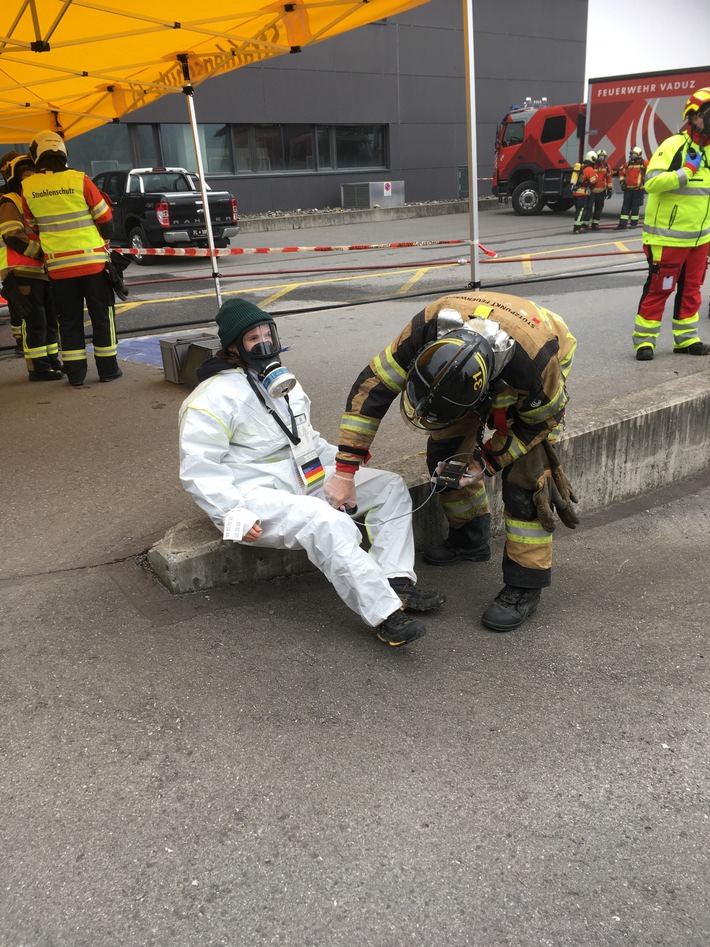 Feuerwehr-Weiterbildungskurs Strahlenschutz