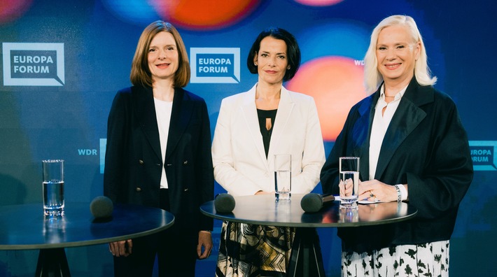 Dr. Katrin Vernau beim WDR Europaforum: „Idee von Frieden in die Zukunft tragen“