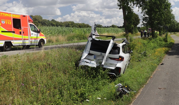 POL-HX: Unfall auf der L825: 18-Jähriger verstirbt an der Unfallstelle