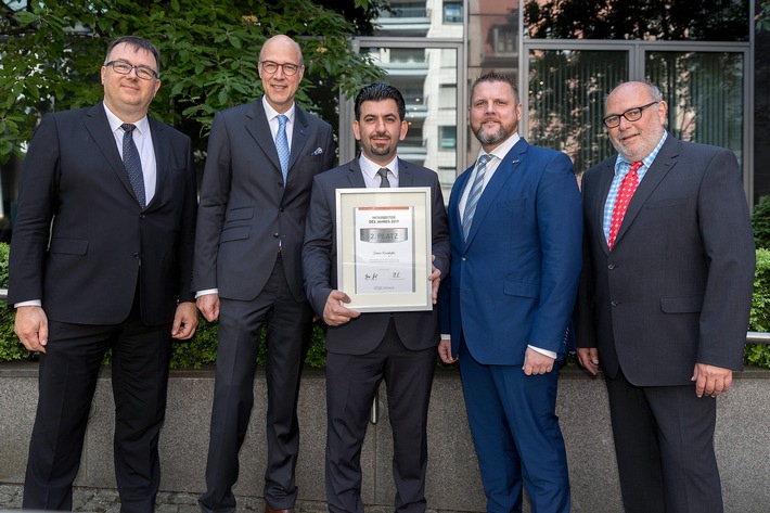 BDSW-Preis "Mitarbeiter des Jahres": Beschäftigter von KÖTTER Security, Düsseldorf, ausgezeichnet / Nach Notruf von älterer Frau rasche Hilfe eingeleitet
