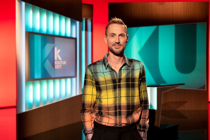 Nino Gadient moderiert "Kulturzeit" in 3sat