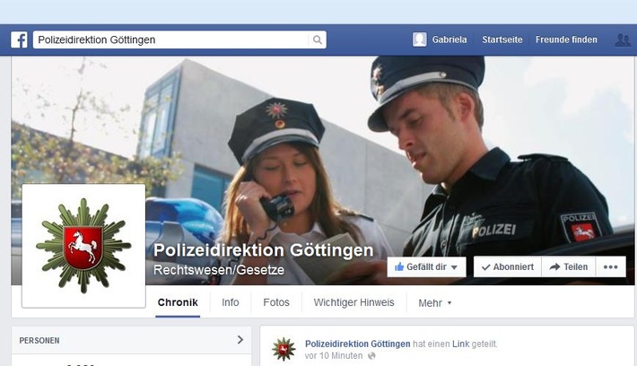 POL-NI: Polizeieinsatz in Bad Nenndorf wird wieder über Facebook begleitet